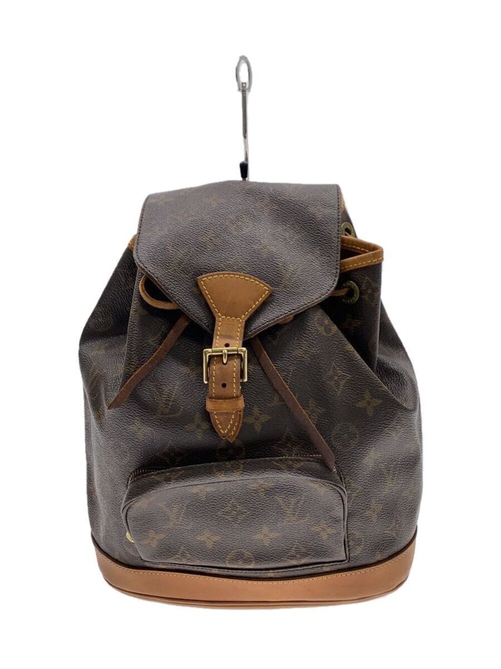 LOUIS VUITTON Montsouris Backpack Monogram Canvas Brown